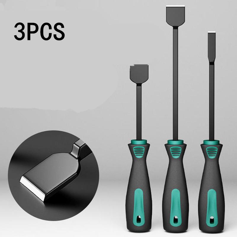 1/3PCS Motorcycle Gasket Scraper Rust, Motor Cleaning Car Engine Cylinder Oil Dirt Cylinder Sealant Clean-up Supplies