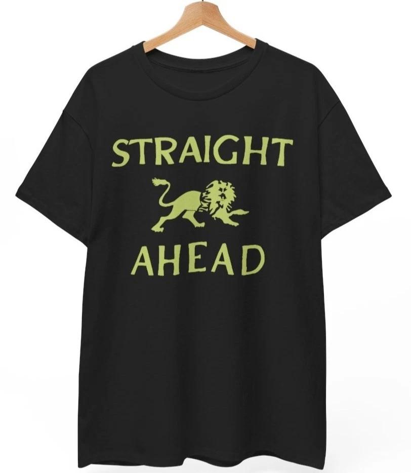 Straight Ahead NYHC T-shirt | Hardcore Punk, Straight Edge, Vegan, Unisex tee 2XL