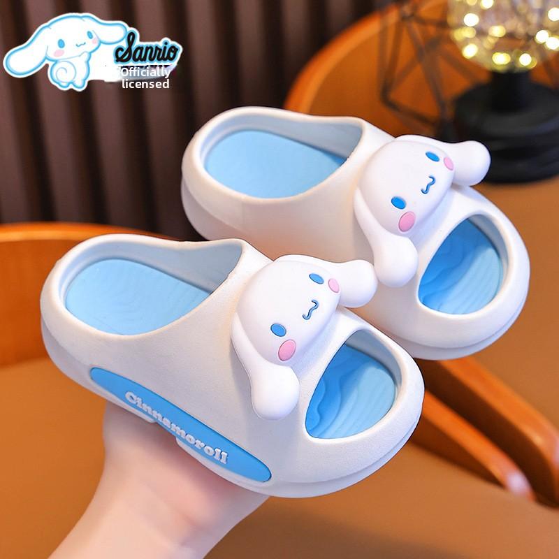 

Cute Cartoon Home Slippers for Girls - Summer Indoor/Outdoor Anti-Slip Flip Flops Cinnamoroll Kuromi my Melody Slippers 36-37