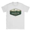 Endors National Park Home of the Ewoks T-Shirt for Men Tatooines  Tee Shirt O Neck Short Sleeve T Shirt Gift Idea Clothes