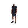 Emporio Armani Solid Mid-Rise Casual Shorts Men shorts Navy-Blue EM000591-AF12336-UB102