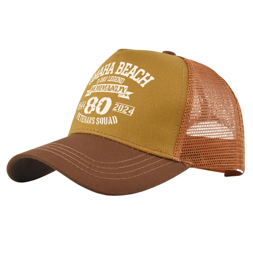 Mesh Breathable Baseball Cap Letter Snapback Hat Fashion Dad Hat for Men Women