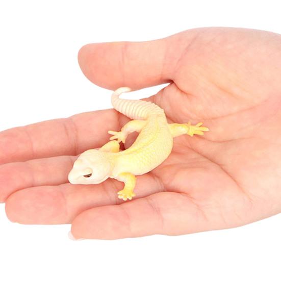Simulation Reptile Model Tablescape Decoration Realistic Miniature Gecko Statues Figurine Ornament Halloween Funny Tricky Gecko Toy Animal Cognitive