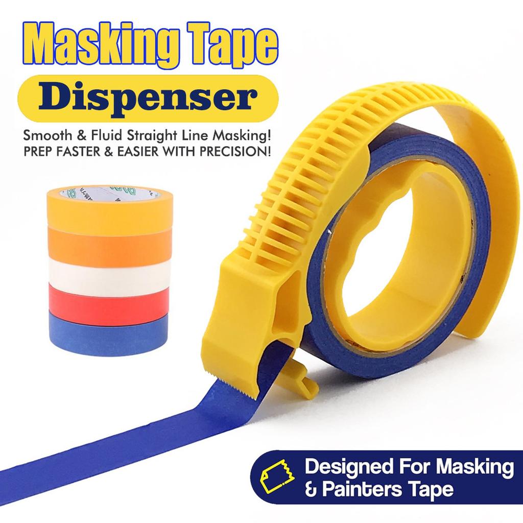 Painter Masking Tape Applicator Dispenser Machine Adhesive Tape With Tape Cutting Tool For And Beautify Crack In Tile