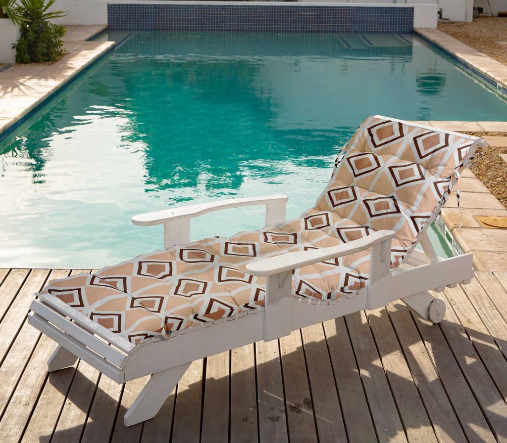 Vargottam Printed Rocking Chair Sofa Cushion With Ties  Chaise Recliner Quilted Thick Padded Seat Cushions Recliner Garden Outdoor