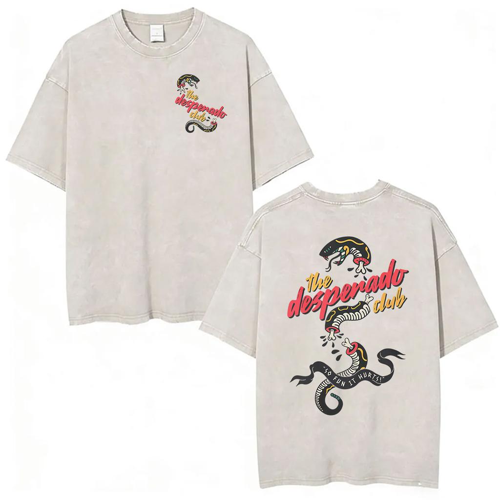 Hett Spel Dungeon Crawler Carl Vintage Tvättade T-shirts Prinsessamunk Rolig Katt Grafisk T-shirt Herr Dam Överdimensionerad Bomulls-T-shirt