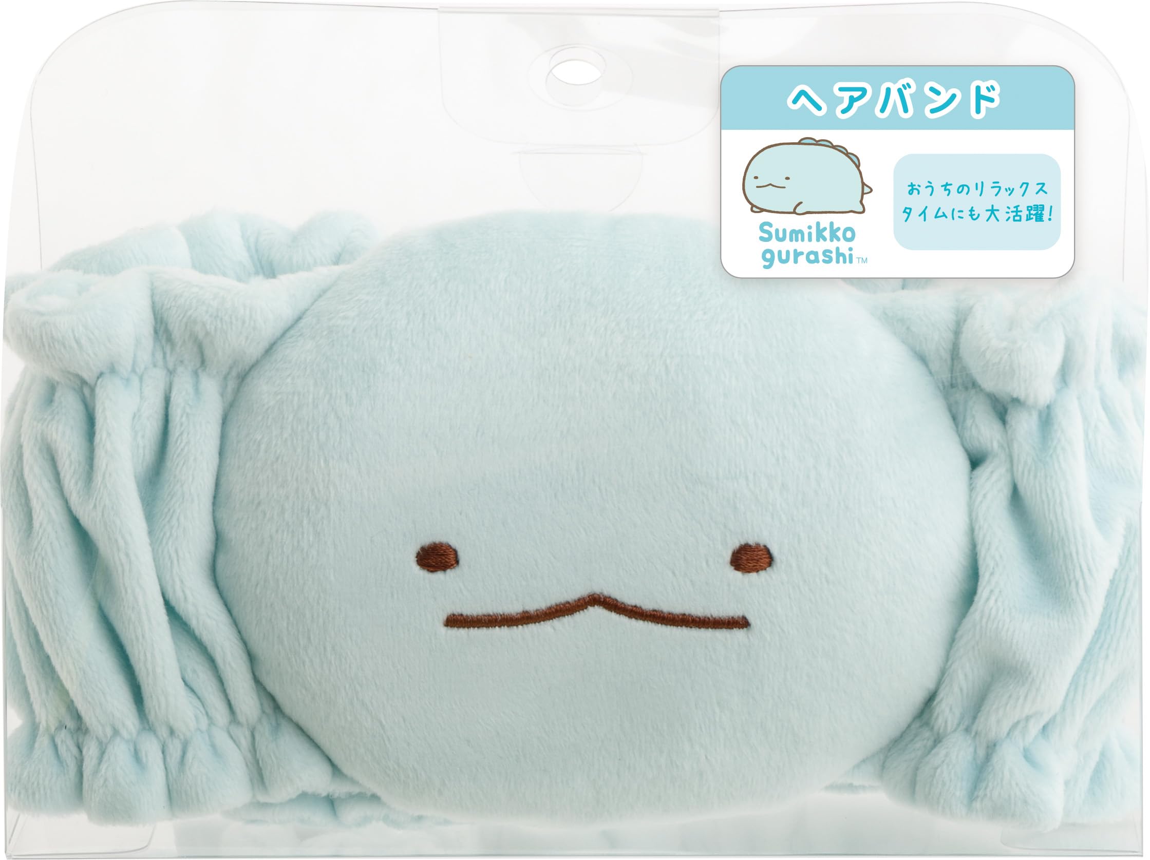 Sumikkogurashi Ящерица Повязка на голову CM55807 Голова 560 мм San-X Окружность Примерно
