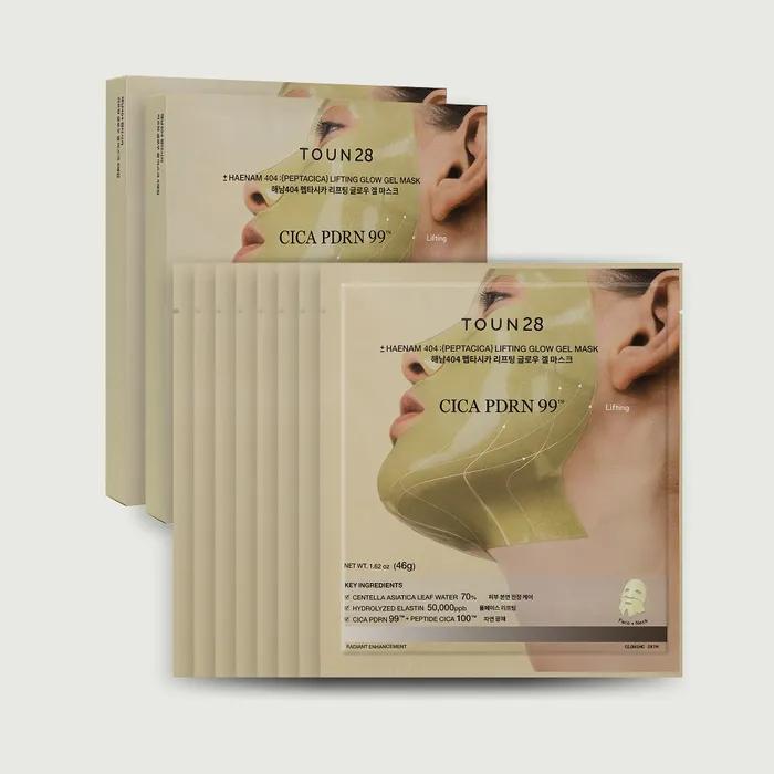 Peptacica Lifting Glow Gel Mask 46g (4 sheets)