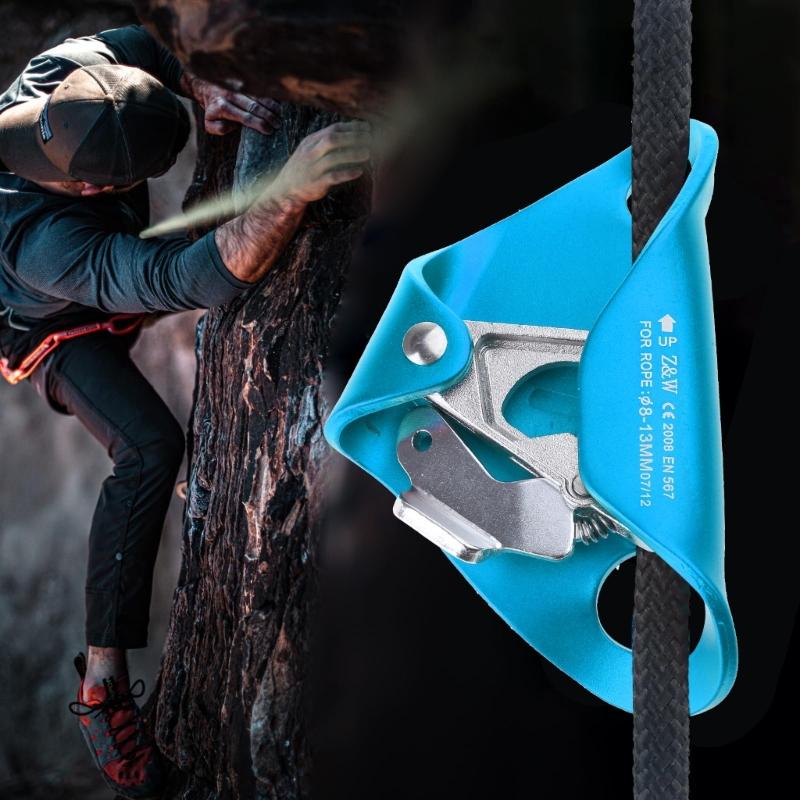 Rock Climbing Chest Ascender Abdominal Risers Rope Clamp Climbing Gear Durable
