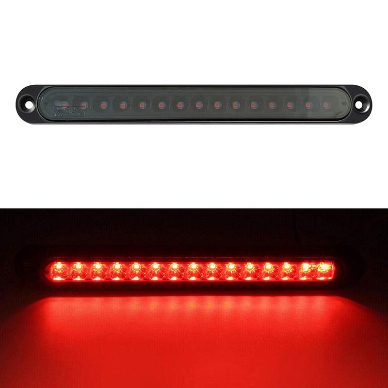 

10 Rear Tail 3rd Brake Stop Light Bar Marker Lamp For Car Truck Trailer RV Caravan Boat
