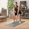 10KG Soft Kettlebell, Kettle Bell with Non-Slip Handle for Home Gym, Weight Lifting, Strength Training, Orange/Grey