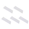 5pcs Transparent DIY Neck Mask Mold Reusable Neck Patch Tray for Facial Mask Maker