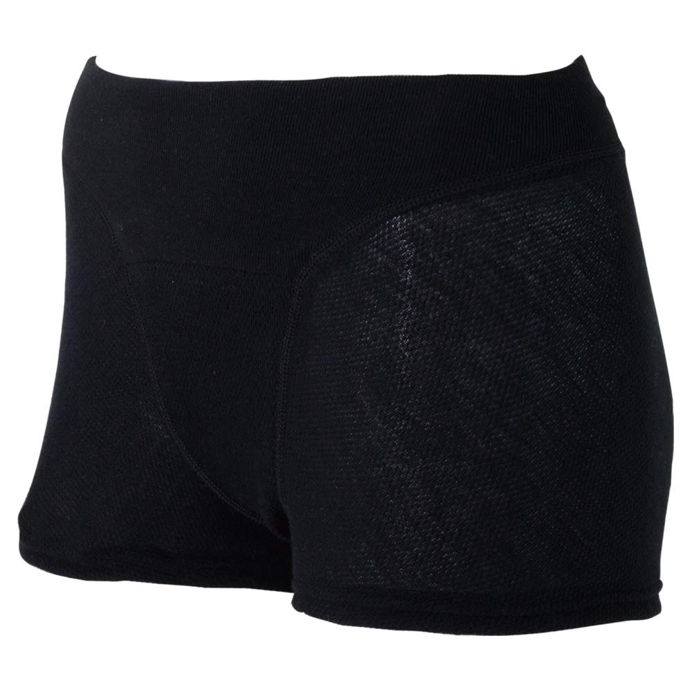 Hidamari Under Dry Warmth Grade 2 Women's Shorts, (LL (XL), Black) [PTD800]