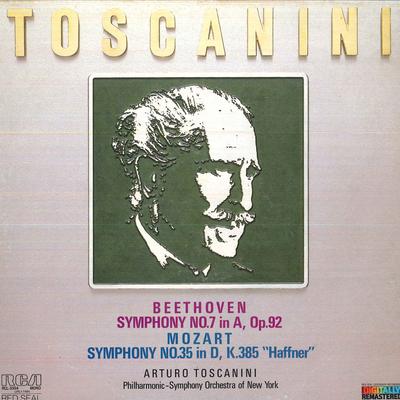LP Deska ARTURO TOSCANINI PHILHARMONIC SYMP Beethoven Symfonie č. 7 A dur Op. RCL3354 RCA RED SEAL 1985 Japonsko Klasická Použitá