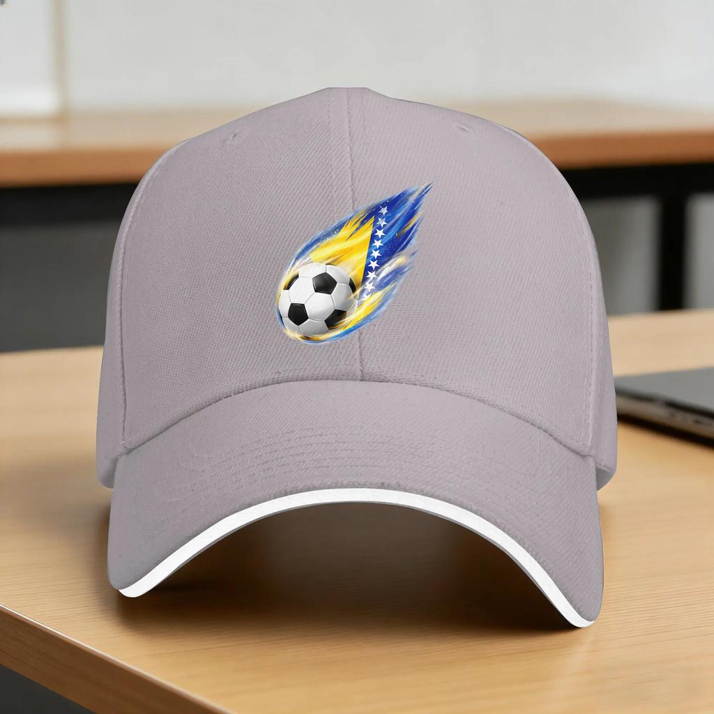 Bosnia and Herzegovina Flag Bosna Pride Heritage Graphic Sun Baseball Cap  Spring Yk Funny Trucker Hat Sport Baseball Caps