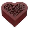 Music Box Accessories Heart Shaped Case Heart-shaped Wooden Party Gift Desktop Decor Man