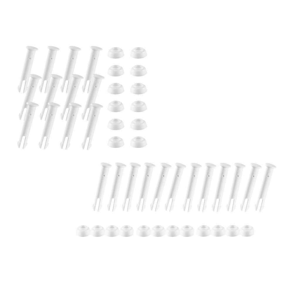 YARNOW Pool Connection Pins 24 Pieces Plastic Joint Pins with