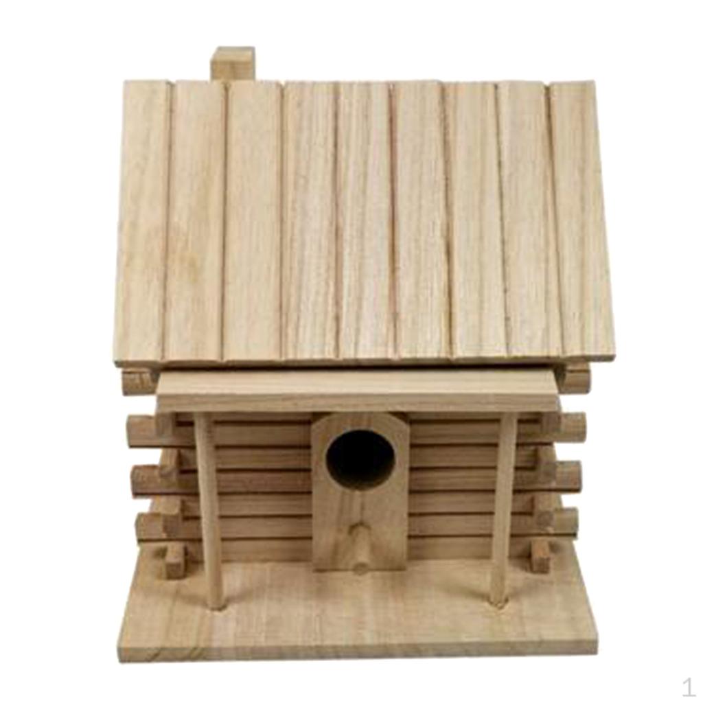 

Bird Wooden House Heats Reproduction Box