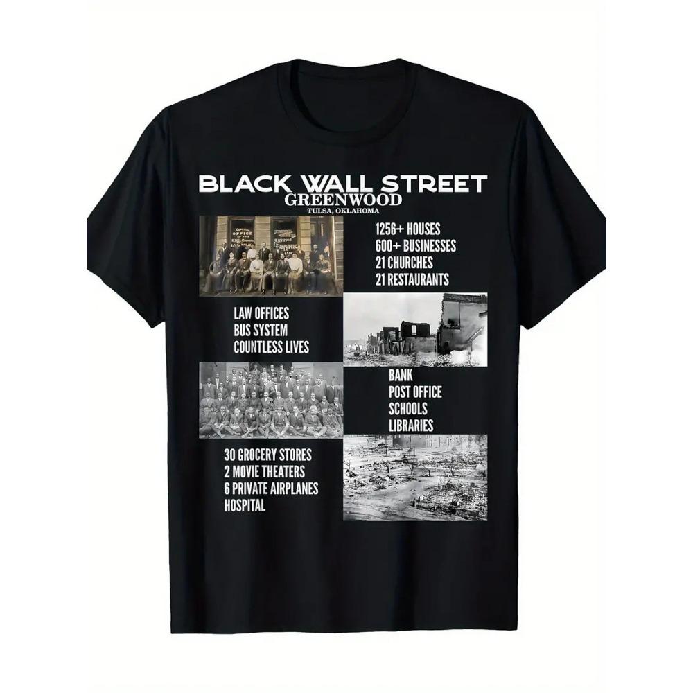 Men s Casual Cotton Washed Breathable T-Shirt Pure Cotton Retro Street Print Cotton Shirt Men s T-Shirt S