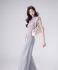 Women's High-Waisted Wide Leg Sweatpants - Korean Style, Spring/Summer 2026, Solid Color, Slimming Curve Design