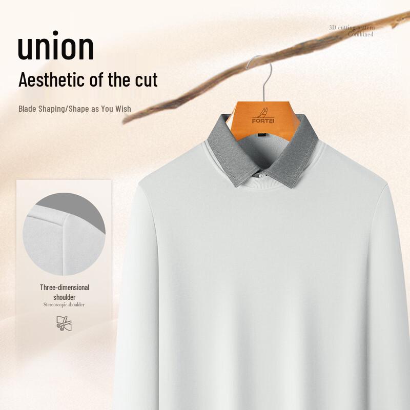 Men's Premium Xinjiang Cotton Long-Sleeve Polo Shirt