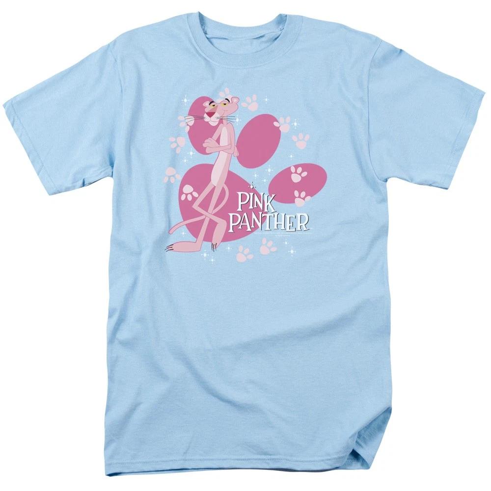 Pink Panther - Walk All Over - Unisex Short Sleeve Children s T-shirt - Blue 160