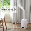220V Intelligent Electric Humidifiers 11L 1000ML/H LCD Touch Screen Control Commercial Market Spray Humidifier Vegetable Wooden