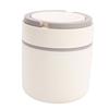 Portable Insulated Soup Cup Thermal Breakfast Mug with Lid Heatable 304 Stainless Steel for Travel Soup Rice Porridge