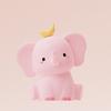Cute LED Novelty Animal Night Light Dimmable Soft Silicone Nursery Nightlight For Kids Rechargeable Bedroom Touch Beside Lamp
