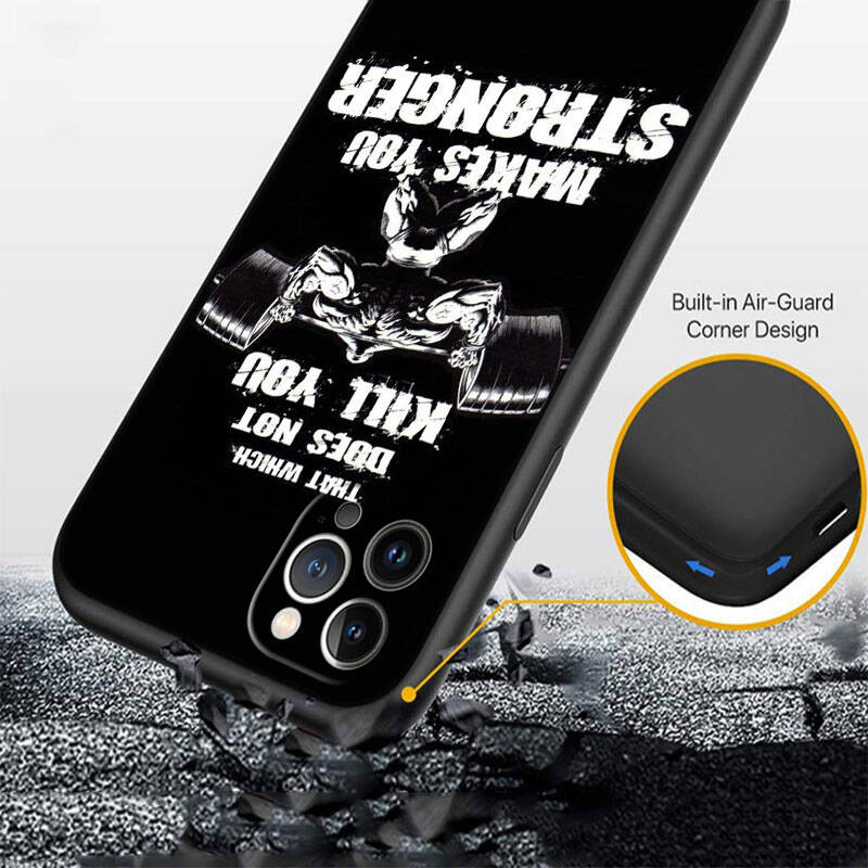 MH24 Bodybuilding Gym Fitness New Shell Phone Case for Xiaomi Poco F5 F6 C40 C65 C55 C50 C51 M7 X7 C75 M6 C71 F7 C85 F8 Pro Ultra