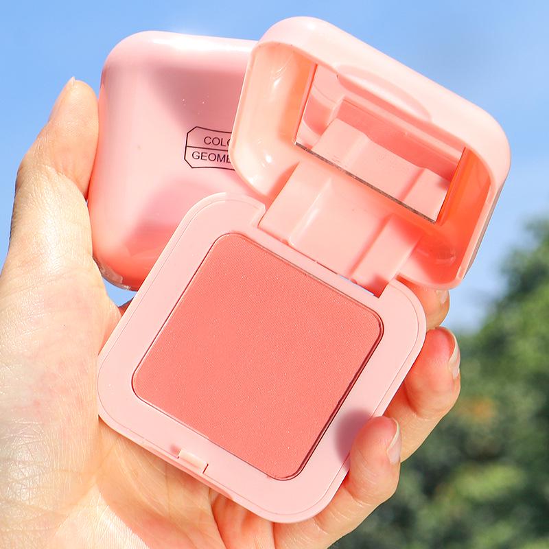 Energetic Dirty Tea Peach Orange Nude Blush & Highlighter Powder 3042