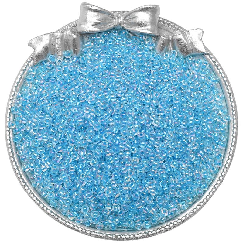 High Quality Glass Seed Beads Illusionary Pearl Light Dyeing Core Beads for Earring Bracelet DIY Jewelry Craft Accessoreis Making