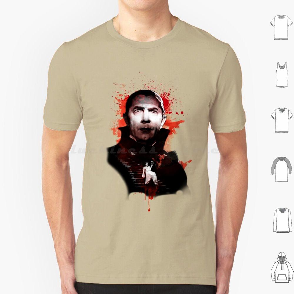 DraculaBela Lugosi T Shirt Cotton Men Women DIY Print Dracula Bela Lugosi Scary Halloween Vampires Vampire Nosferatu Vamp S