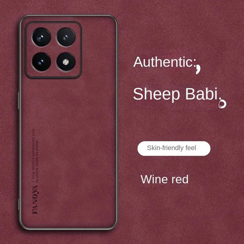 Case For Xiaomi 14T 13TPro 15Ultra Luxury Leather TPU Back Cover 15 15spro civi5pro Simple Shockproof Bumper MIX 2 3 4 Funda