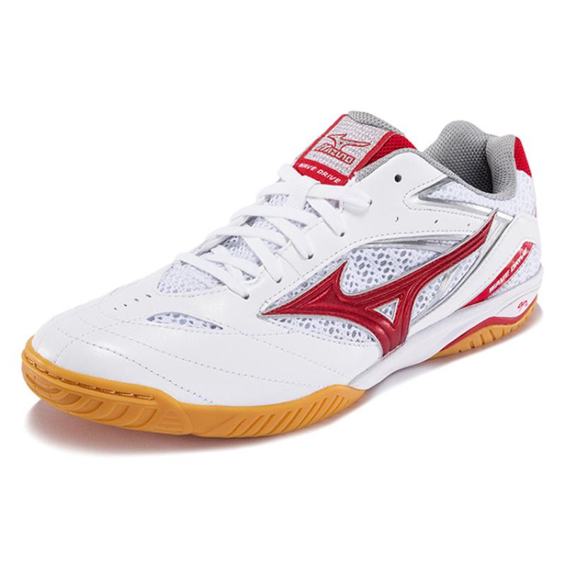 Mizuno Drive 8 White/Red Sneakers 81GA170562