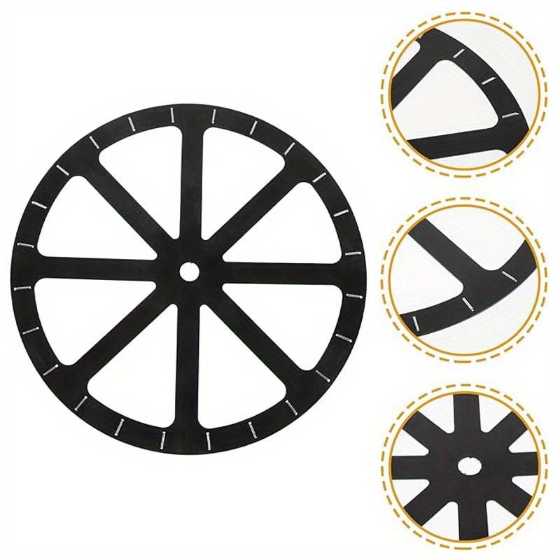 Piattaforma girevole Display Stand girevole, Stand girevole motorizzato a forma di ruota Piattaforma girevole di carico