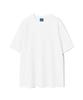 DIAMOND LAYLA Silicone Logo Short Sleeve T-Shirt T77 White