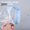 Reusable Ring Storage Portable Seal Travel Sliding Bag Bags Jewelry Lock Design Pill Organizer Bag Multi-Colored Labels for Daily