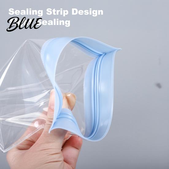 Reusable Ring Storage Portable Seal Travel Sliding Bag Bags Jewelry Lock Design Pill Organizer Bag Multi-Colored Labels for Daily