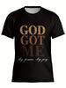 Herren Got Me Grafik-T-Shirt, Kurzarm Rundhals-Tee, Herrenbekleidung für Sommer Outdoor