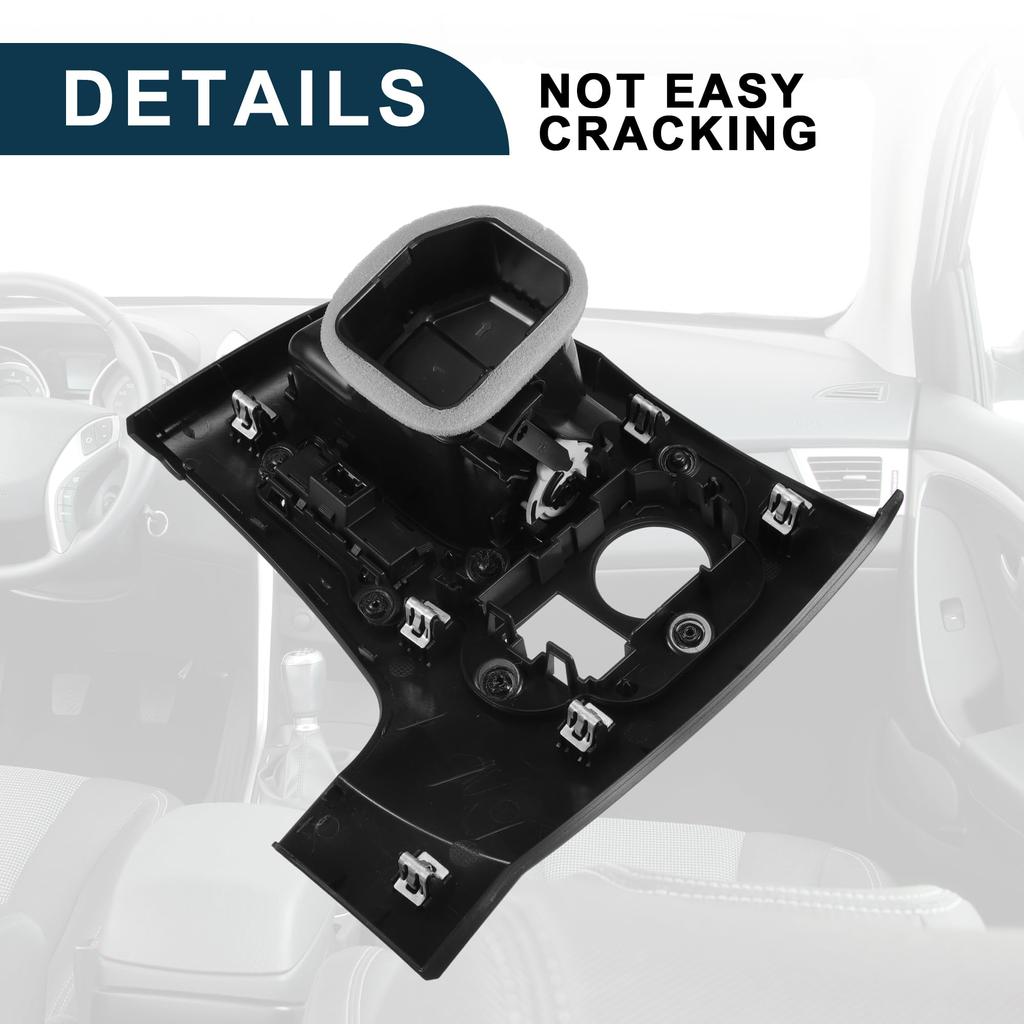 TUCKBOLD Center Dash Outlet for Chevrolet Silverado Durable Black Air Vent 1 Piece A/C 1500, Panel,