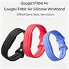 Advanced Silicone Loop Sport Watch Strap Breathable Rubber Wristband Replacement Accessories For Google Fitbit Air