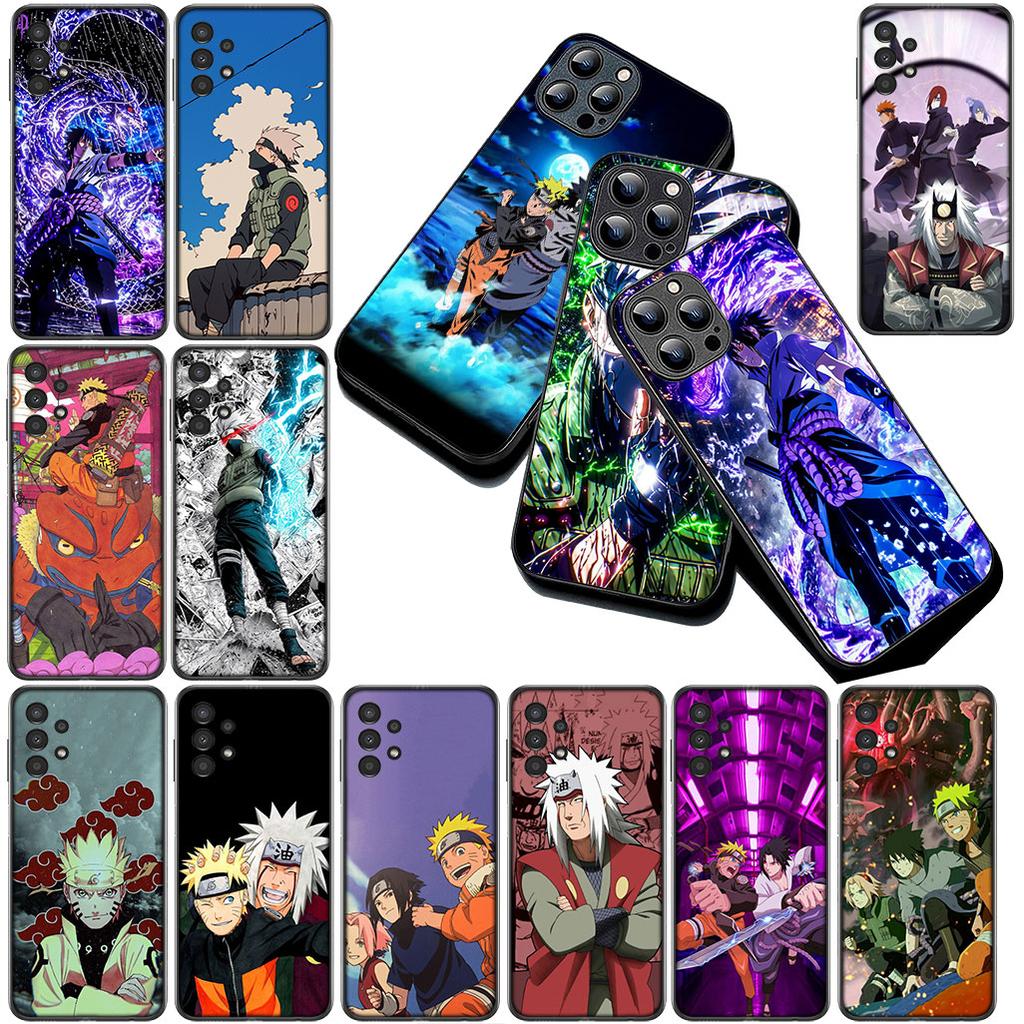 Sasuke Uchiha Jiraiya Kakashi Narutos Phone Case for Motorola Moto Edge 70 60 Fusion NEO Pro G56 G96 G04 G05 20 G Stylus Cover