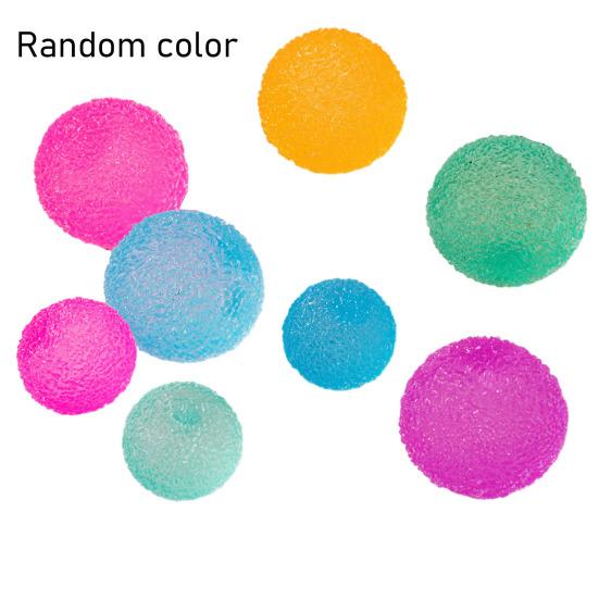 Semitransparent Frosted Stress Ball Anxiety Relief Textured Ball Squeeze Sensory Toy Decompression Fidget Toy Party Favors