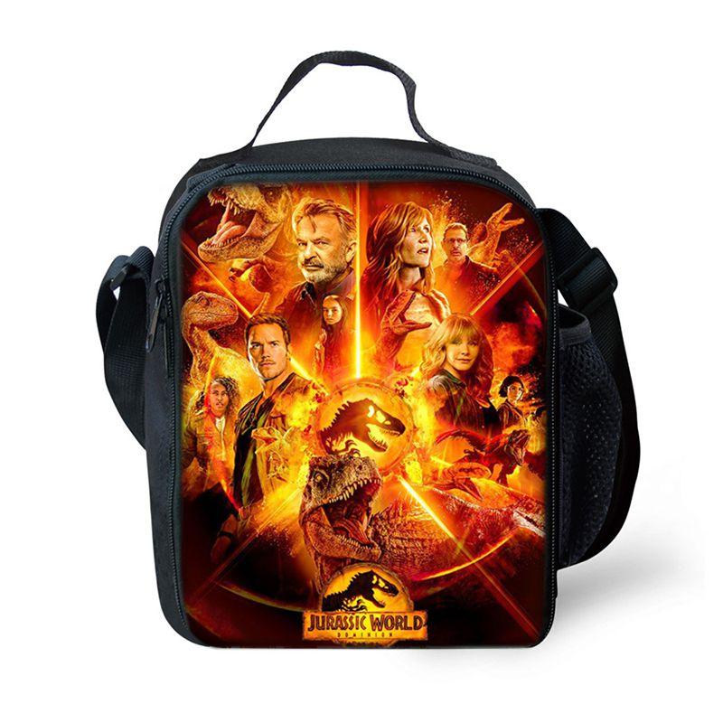 Jurassic World Dinosaurier Rucksack Große Kapazität Schultasche für Jungen und Mädchen