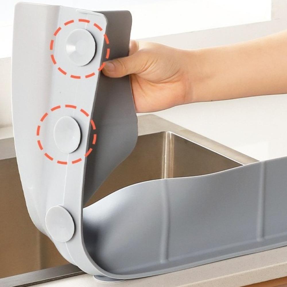 Spritzschutz-Silikon-Spülbecken-Barriere Flexible Spülbeckenklappe Spülbecken-Spritzschutzleiste Bar-Spülbecken