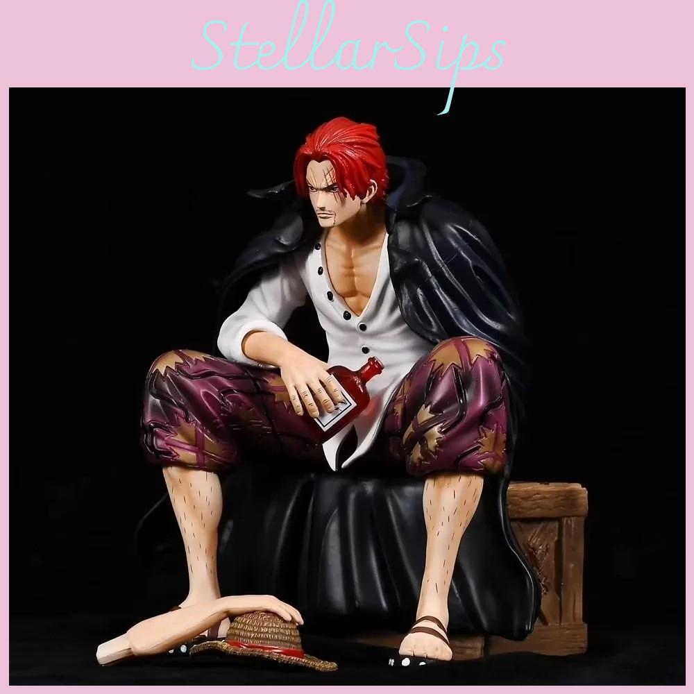 One Piece Shanks Pvc Statue With Dynamic Pose For Collectors And Display