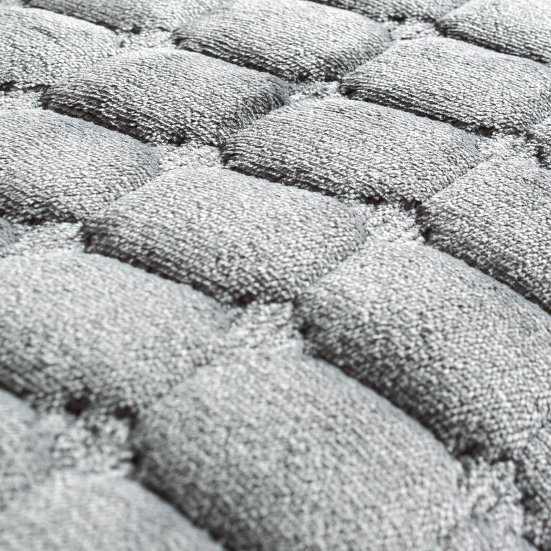 Ensfarget sklisikkert sofatrekk Tykk myk plysj sofa Putehåndkle til stuemøbler Dekor Slipcovers Sofatrekk