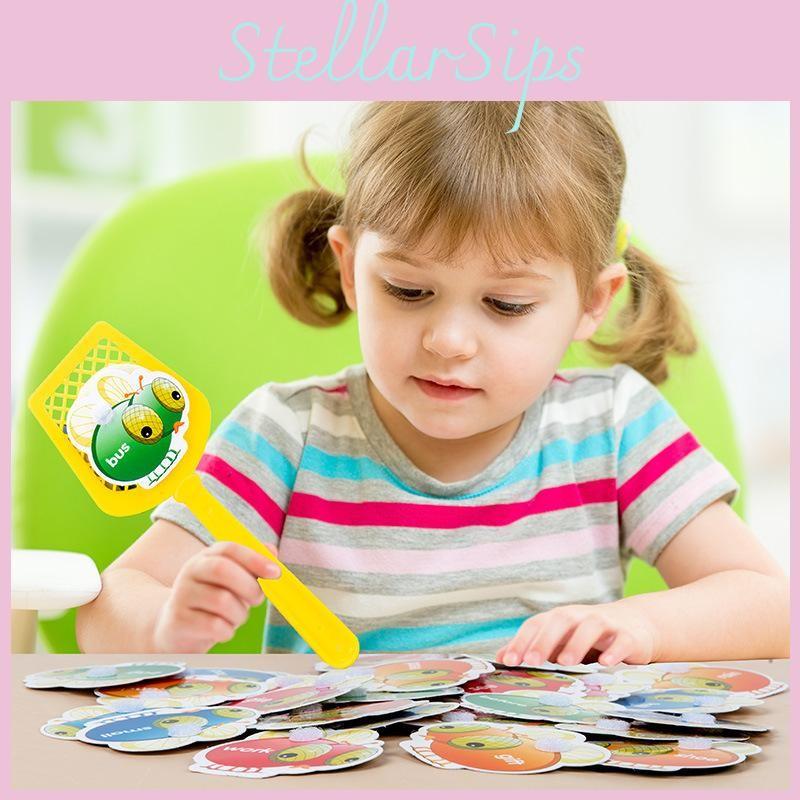 Kids Brain Development Set Toy With Fly Swatting Game For Skills Concentration