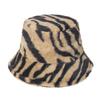 European and American New Horse Pattern Bucket Hat Autumn and Winter Thick Velvet Basin Hat Outdoor Warm Versatile Internet Celebrity Sun Hat